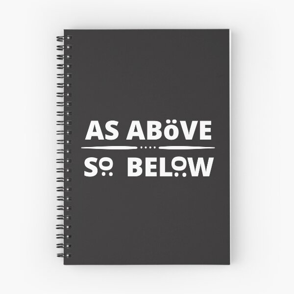 Item preview, As above so below designed and sold by MinuitSeven.