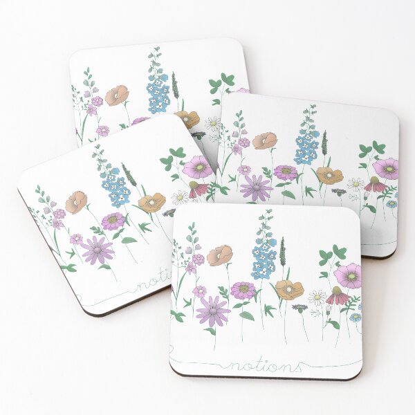 Item preview, Notions Wild Flowers designed and sold by NotionsLimerick.