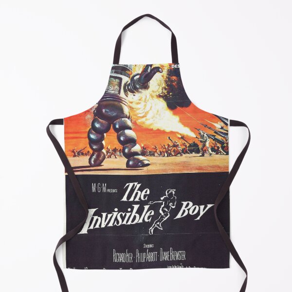 Item preview, The Invisible Boy classic sci-fi movie poster designed and sold by beachcamper.