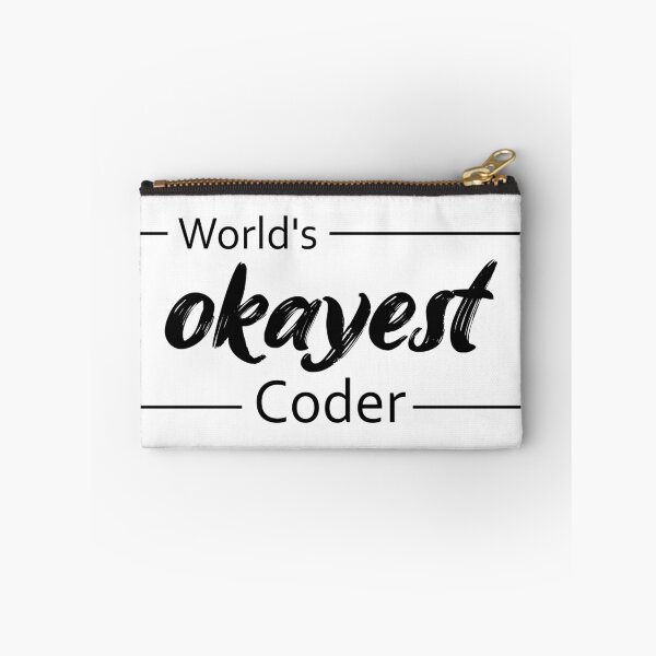 Item preview, World's Okayest Coder designed and sold by TiltedBearDsign.