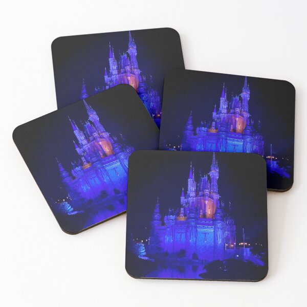 Item preview, nighttime castle designed and sold by Kaeli Knott.
