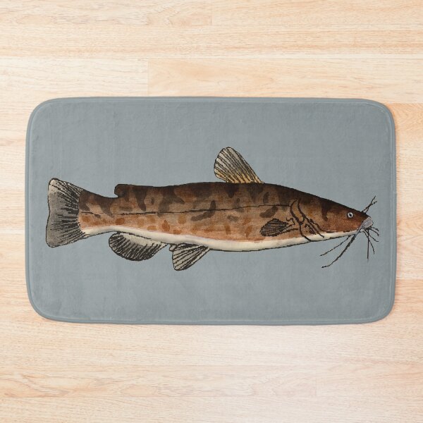 Item preview, Flathead Catfish designed and sold by fishfolkart.