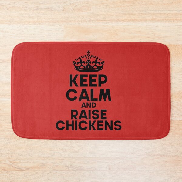 Item preview, Keep Clam And Raise Chicken Funny Farm Quote designed and sold by DesignHouse07.
