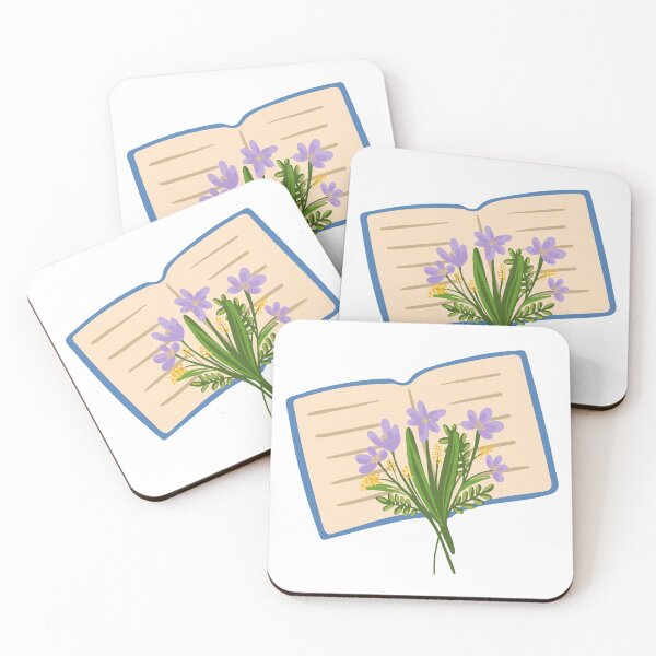 Item preview, Flowers with book designed and sold by BOSHIRT.