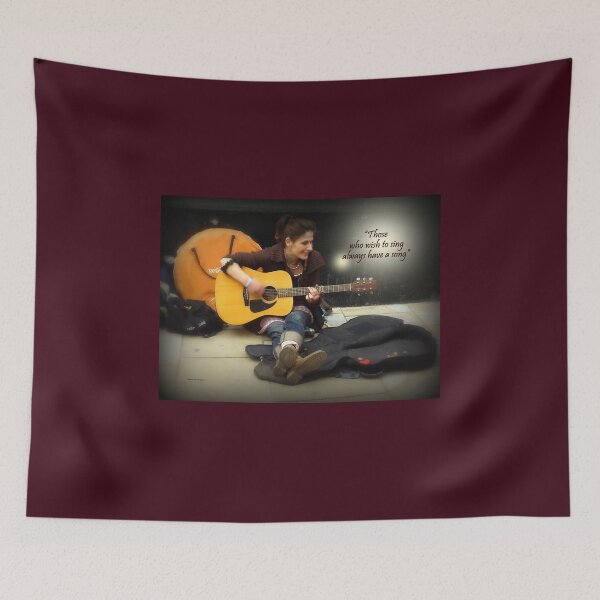 Item preview, Street Musician - with a lovely voice designed and sold by Charmiene Maxwell-Batten.