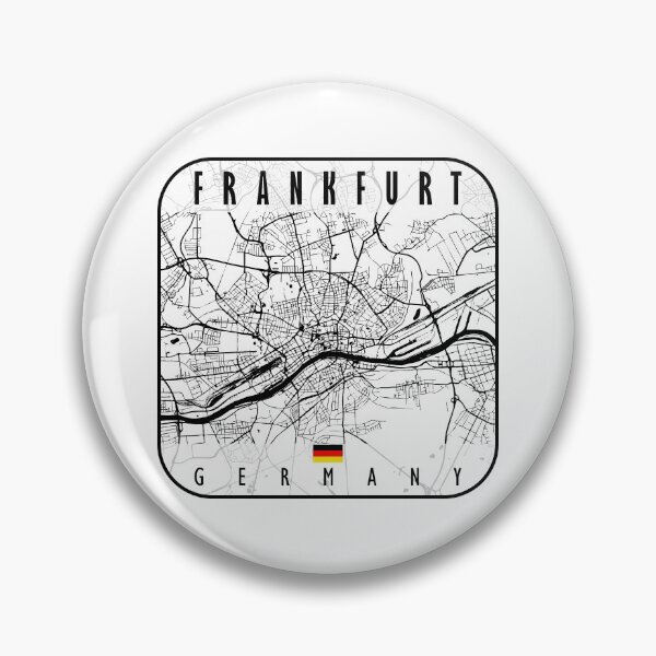 Artikelvorschau, FRANKFURT KARTE DEUTSCHLAND entworfen und verkauft von hatimelhag.