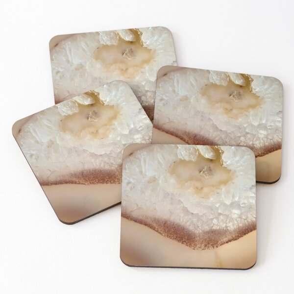 Item preview, Brown agate geode slice. Natural crystal photography designed and sold by empowercrystals.