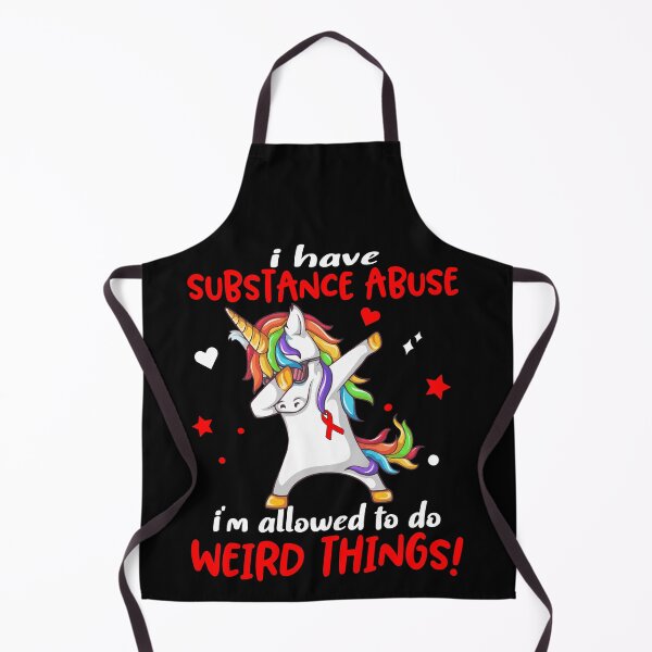Item preview, Substance Abuse Warrior I'm Allowed To Do Weird Things designed and sold by Brad-FI.
