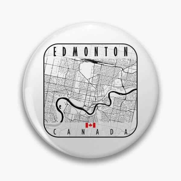 Item preview, EDMONTON MAP CANADA designed and sold by hatimelhag.