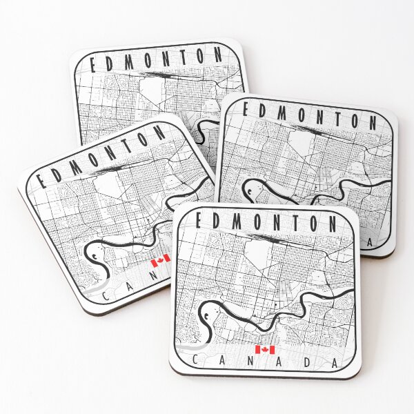 Item preview, EDMONTON MAP CANADA designed and sold by hatimelhag.