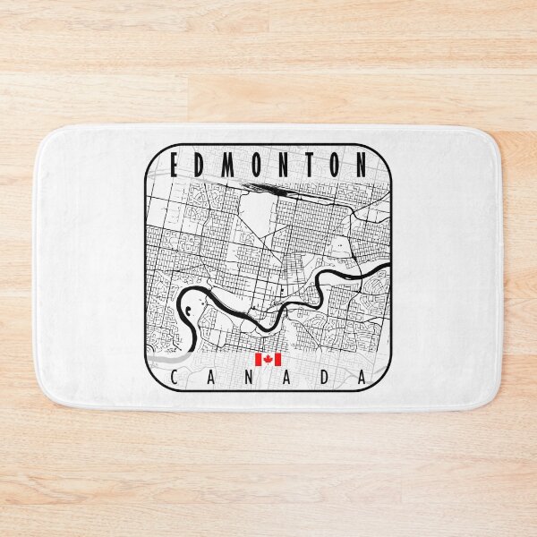 Item preview, EDMONTON MAP CANADA designed and sold by hatimelhag.