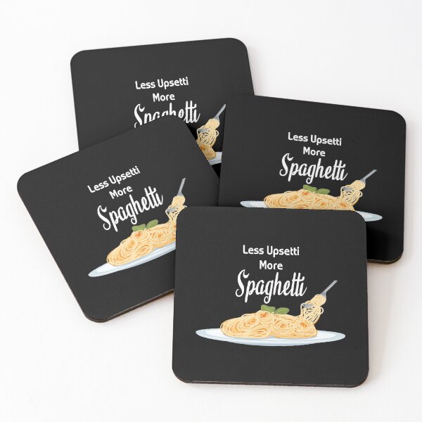Item preview, Less Upsetti More Spaghetti  designed and sold by medchb.