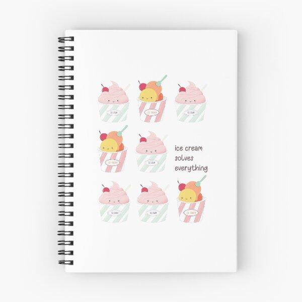 Item preview, ice cream solves everything designed and sold by happyartbymary.