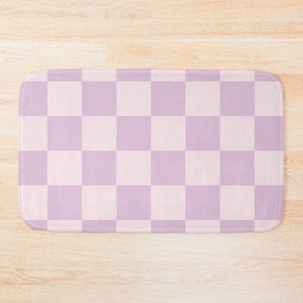 Artikelvorschau, Checkerboard Check Geometrisches Karomuster in Hellpastelllila Lila entworfen und verkauft von kierkegaard.
