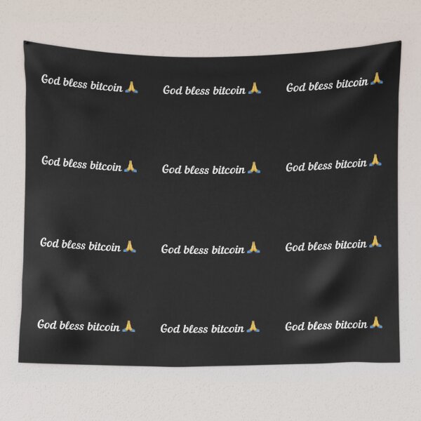 Item preview, god bless bitcoin designed and sold by czavonarola.