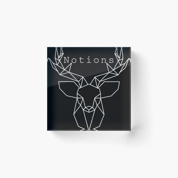 Item preview, Notions Deer Crest - White designed and sold by NotionsLimerick.