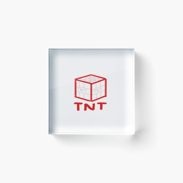 Item preview, Minecraft TNT Simple Red Design designed and sold by jamcaYT.