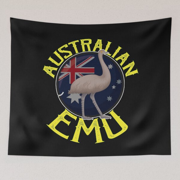 Item preview, Australian Emu designed and sold by GoPublicTeam.