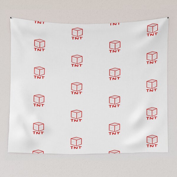 Item preview, Minecraft TNT Simple Red Design designed and sold by jamcaYT.