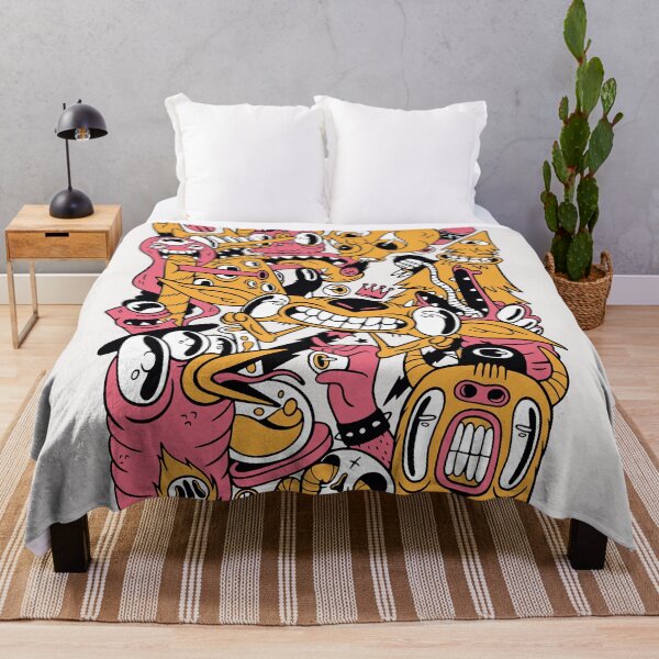 Artikelvorschau, Colorful Collage of Monster Doodles entworfen und verkauft von SLAG-Creative.