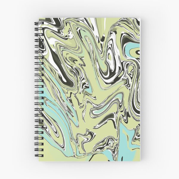 Item preview, Abstract in Aqua, Green, Black, and White designed and sold by Jessielee72.