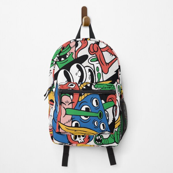 Item preview, Colorful Collage of Monster Doodles designed and sold by SLAG-Creative.