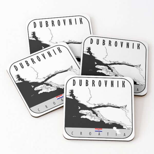 Item preview, DUBROVNIK MAP CROATIA designed and sold by hatimelhag.