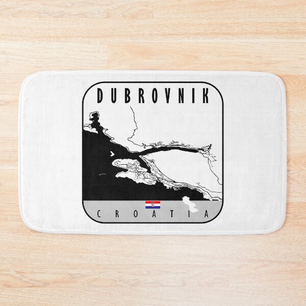 Item preview, DUBROVNIK MAP CROATIA designed and sold by hatimelhag.