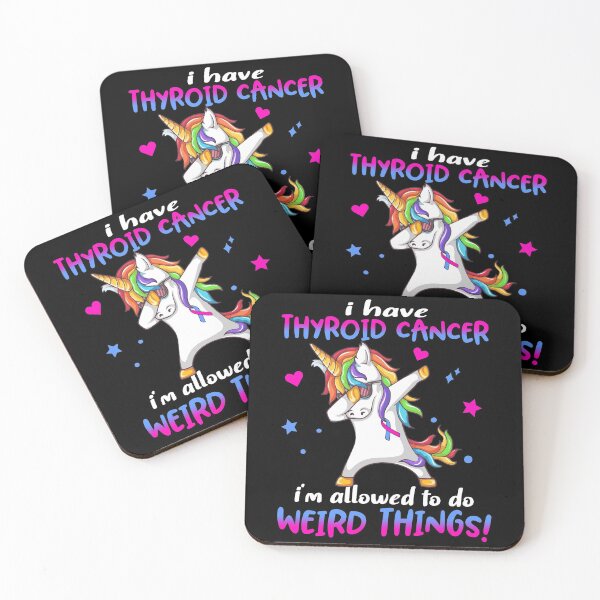 Item preview, Thyroid Cancer Warrior I'm Allowed To Do Weird Things designed and sold by Brad-FI.