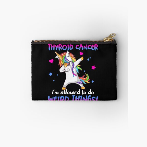 Item preview, Thyroid Cancer Warrior I'm Allowed To Do Weird Things designed and sold by Brad-FI.