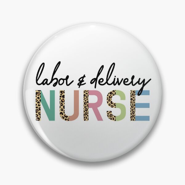 Item preview, Labor and delivery nurse Cheetah print typography | L+D Nurse | Gifts for Labor+Delivery nurse designed and sold by Violet Treasures.