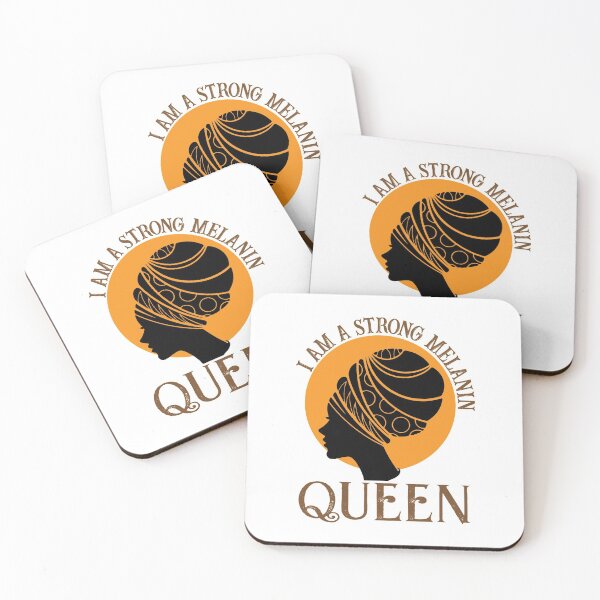 Item preview, I am a strong melanin queen designed and sold by FarahFaiz.