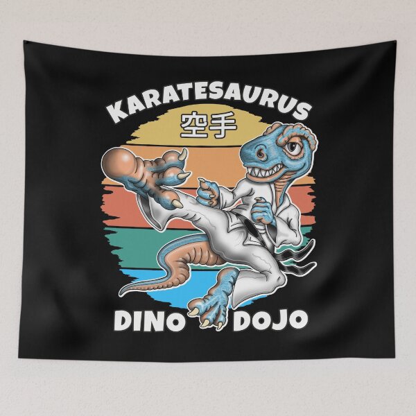 Item preview, Karatesaurus Funny Martial Arts Dino T Rex Dinosaur designed and sold by Status71.