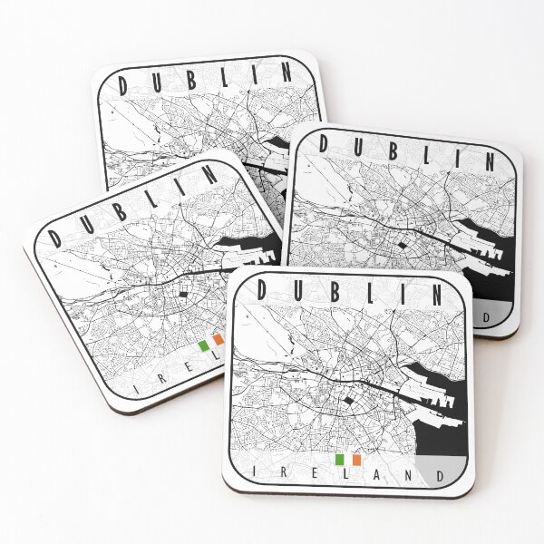 Item preview, DUBLIN MAP IRELAND designed and sold by hatimelhag.