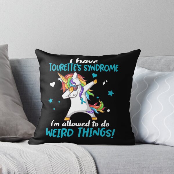 Item preview, Tourette's Syndrome Warrior I'm Allowed To Do Weird Things designed and sold by Brad-FI.