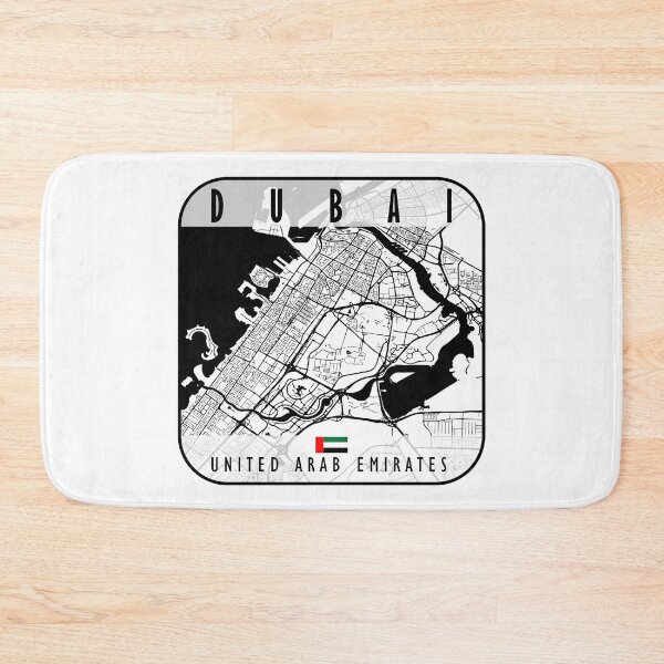 Item preview, DUBAI MAP UAE designed and sold by hatimelhag.