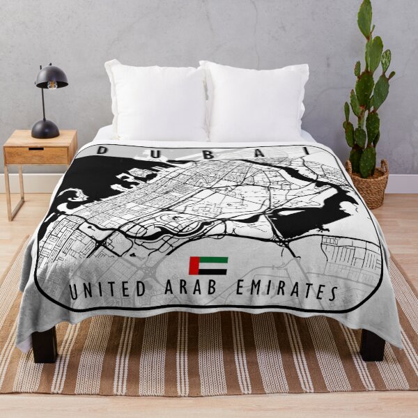 Item preview, DUBAI MAP UAE designed and sold by hatimelhag.