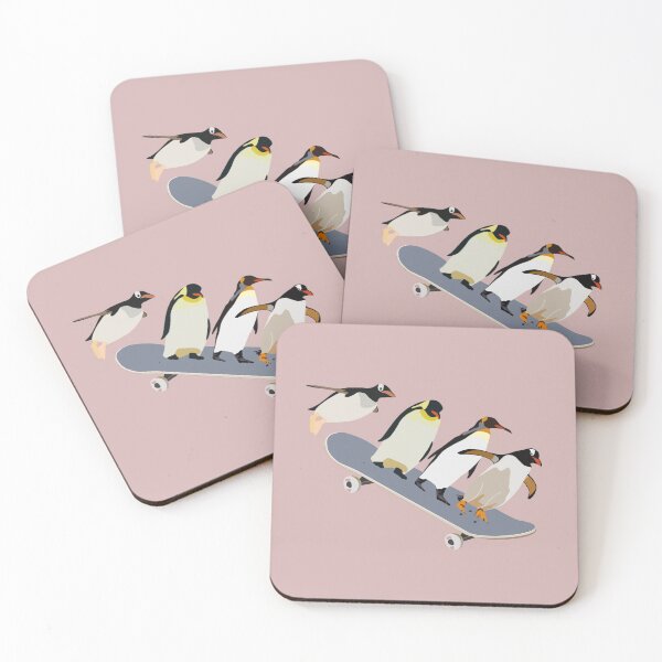 Item preview, Skateboarding Penguins  designed and sold by smoochugs.