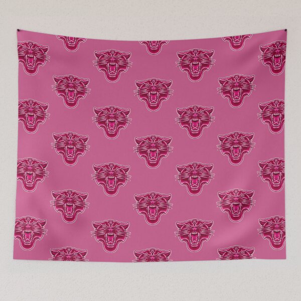 Item preview, three eyed raspberry panther head designed and sold by weilertsen.
