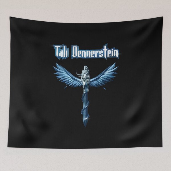 Item preview, Angel & Dagger Metal T-Shirt designed and sold by Tali Dennerstein.