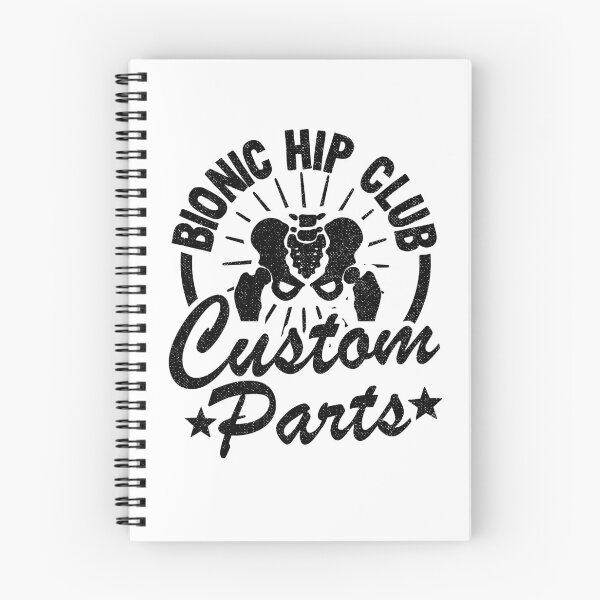 Item preview, Bionic Hip Club Replacement Surgery Recovery Logo designed and sold by Stronzi.