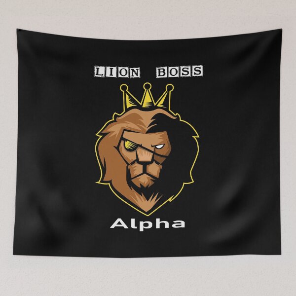 Item preview, Alpha lion boss king vintage designed and sold by Yonshop.