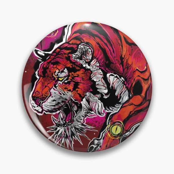 Item preview, Hunting Tiger designed and sold by DancinkNeedles.