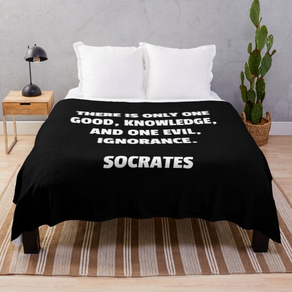 Item preview, There is only one good, knowledge, and one evil, ignorance Socrates wisdom designed and sold by Inspirationmotivation.