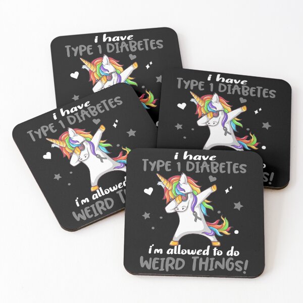 Item preview, Type 1 Diabetes Warrior I'm Allowed To Do Weird Things designed and sold by Brad-FI.