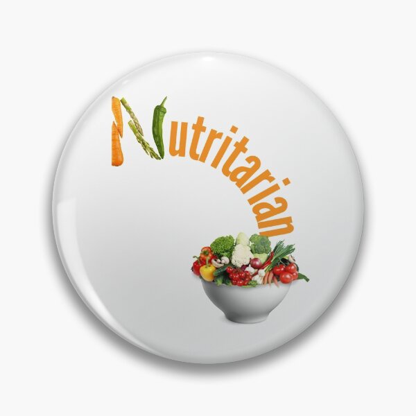 Item preview, Nutritarian-White Background  designed and sold by Trendi61.