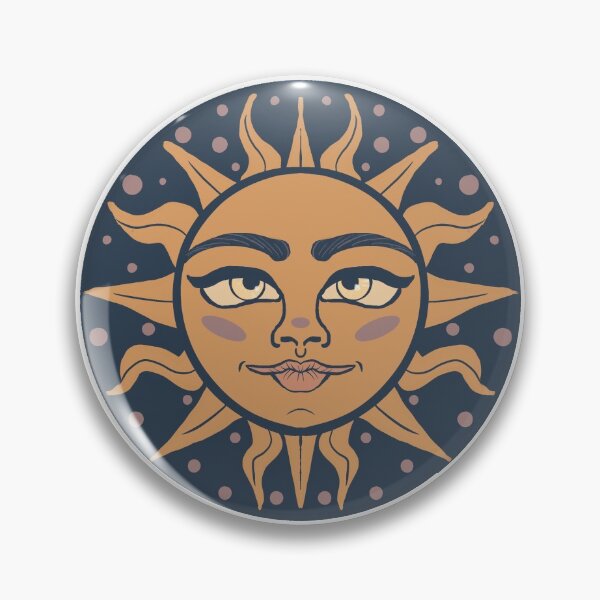 Item preview, The Sun with a face designed and sold by Chloe Haas.