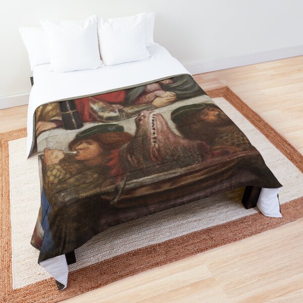 The wedding of St George (1864) by Dante Gabriel Rossetti Comforter