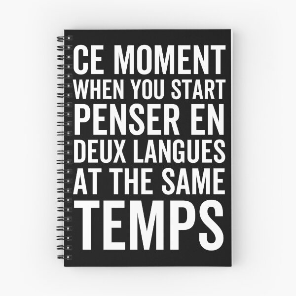 Item preview, Thinking in French and English designed and sold by Limatees.