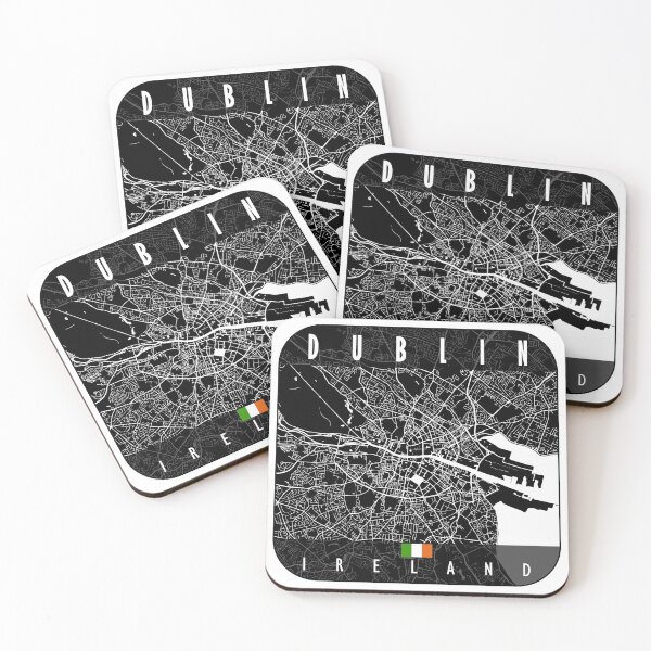 Item preview, DUBLIN MAP IRELAND designed and sold by hatimelhag.